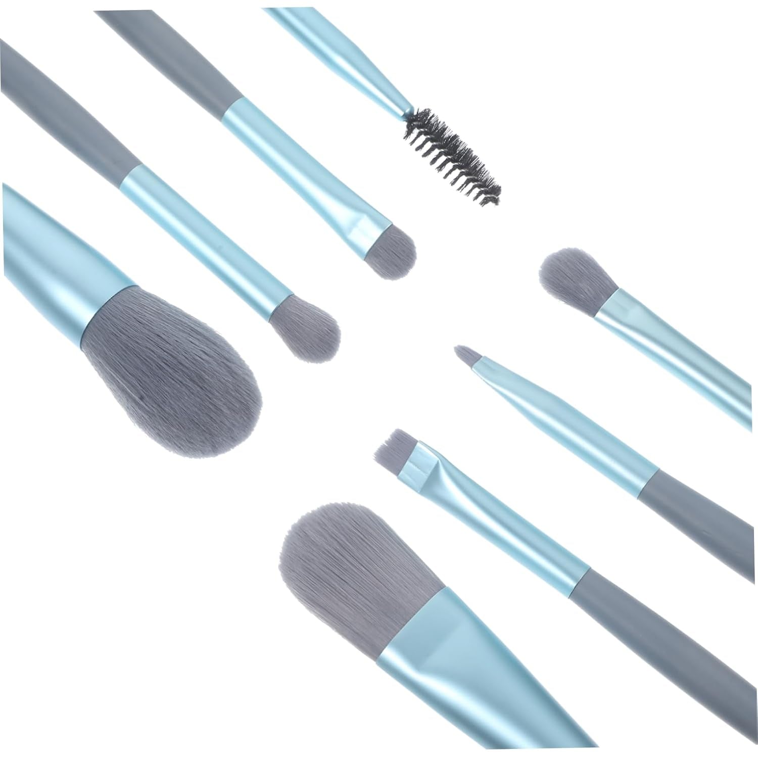 1Set Makeup Brush Beginners Soft Bristle Tools Shaped Bag Travel-Friendly Cosmetic Supplies for Girl Makeup Powder Application