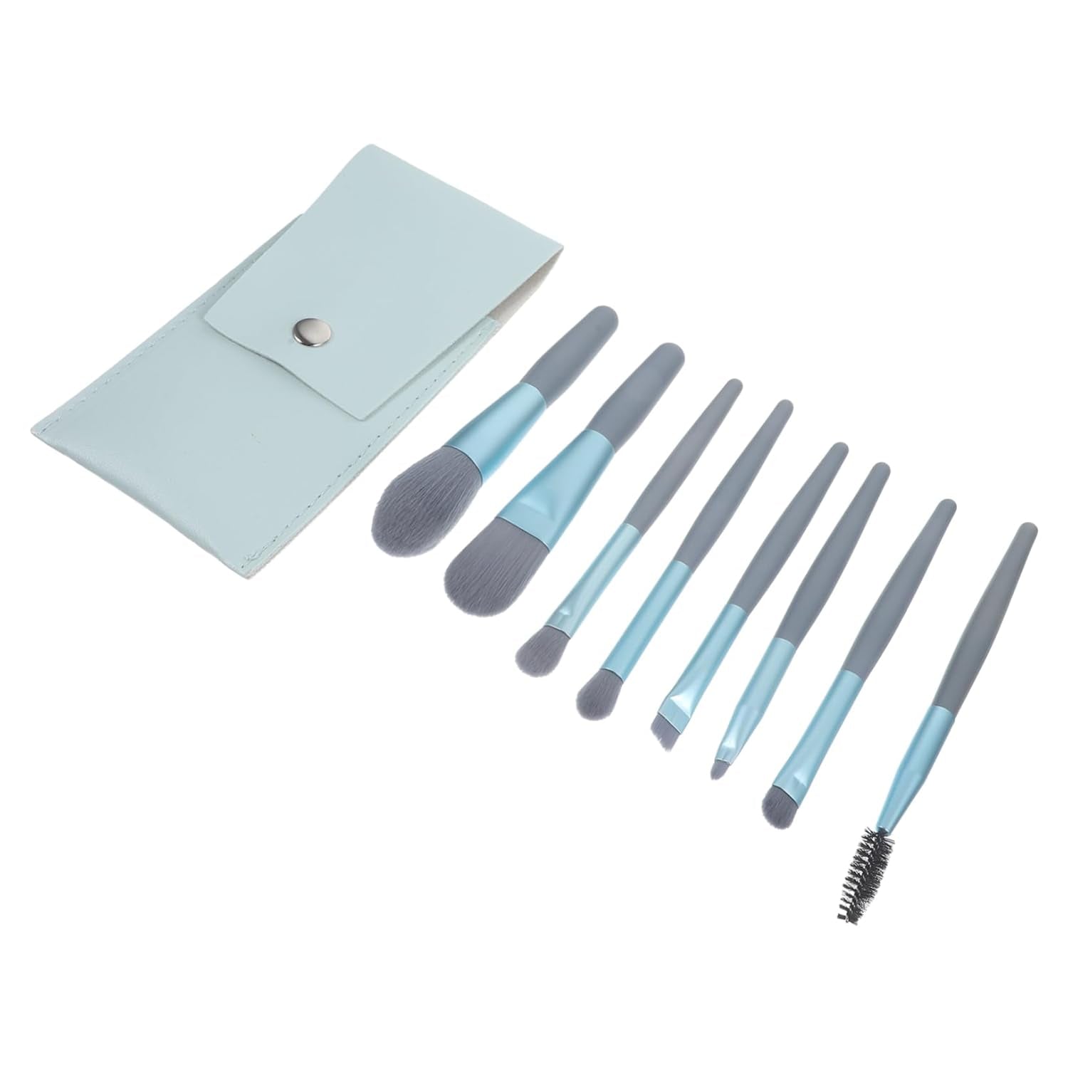 1Set Makeup Brush Beginners Soft Bristle Tools Shaped Bag Travel-Friendly Cosmetic Supplies for Girl Makeup Powder Application