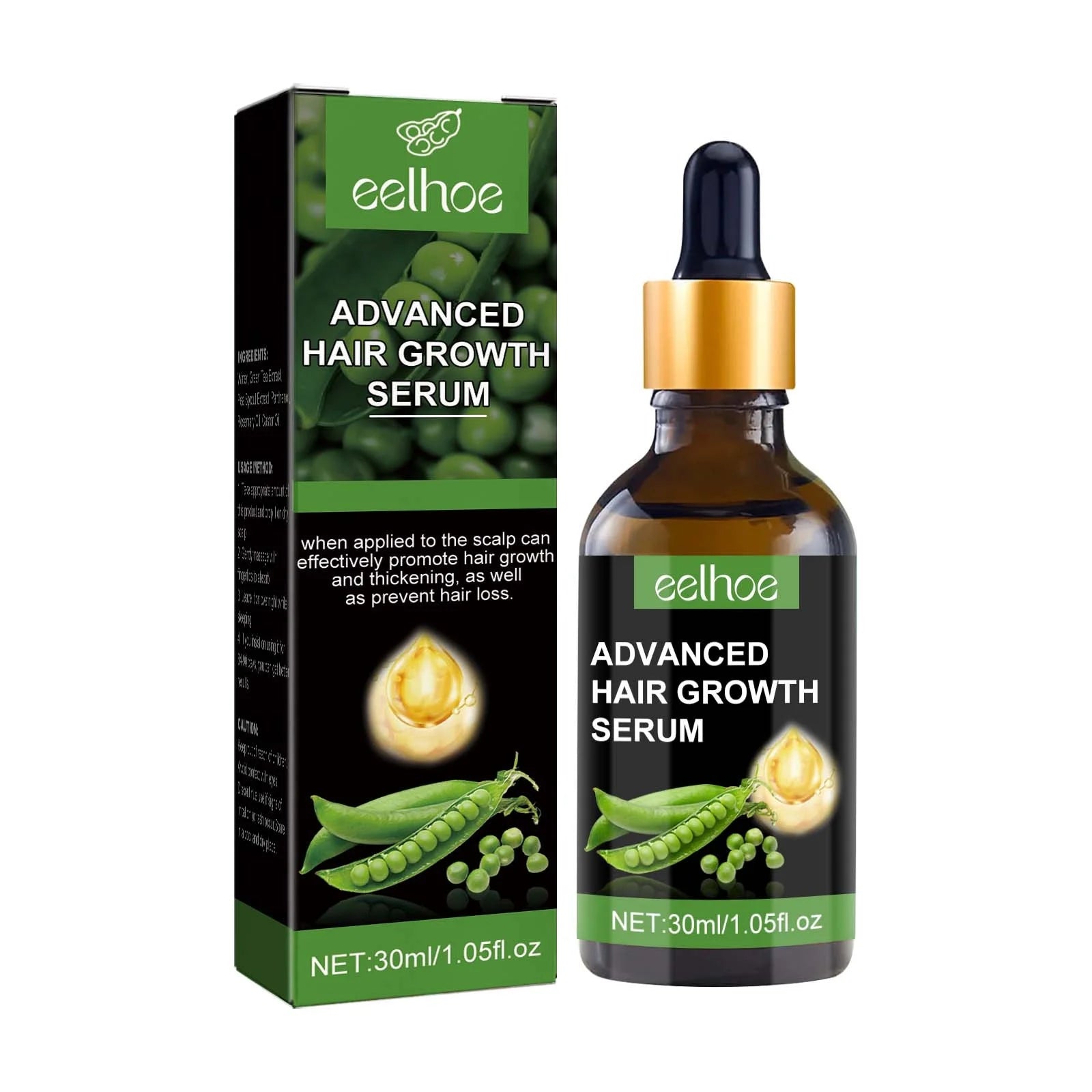 Biotin Hair Growth Serum,Advanced Hair Growth Serum,Hair Growth Serum Promotes Hair Growth, Moisturizes, Strengthens Hair and Nourishes the Scalp for Both Men and Women 30Ml